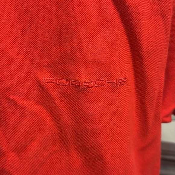 Porsche Car Lover Small Red Mens Polo - Picture 4 of 12